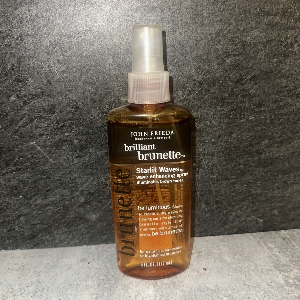 John Frieda brilliant brunette starlit waves spray 6 Oz
